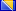 BOSNIA flag